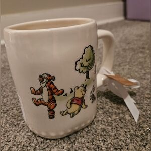 Rae Dunn Winnie The Pooh Tigger Piglet Mug Adorable Double Sided